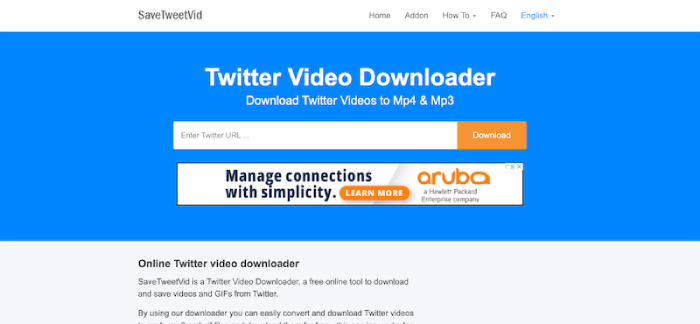 Twitter Video Downloader